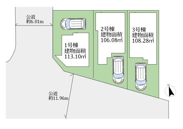 全体区画図　-